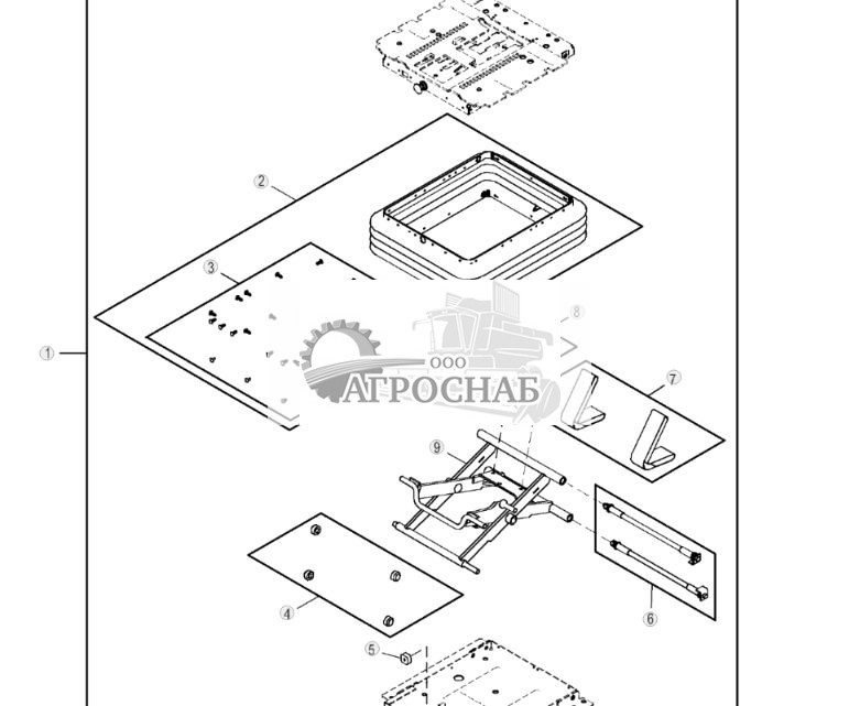 Компоненты комплекта подвески сиденья - ST787765 185.jpg